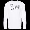Unisex Gold Soft Touch Long Sleeve T-Shirt Thumbnail