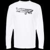 Unisex Gold Soft Touch Long Sleeve T-Shirt Thumbnail