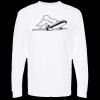 Unisex Gold Soft Touch Long Sleeve T-Shirt Thumbnail