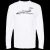 Unisex Gold Soft Touch Long Sleeve T-Shirt Thumbnail