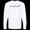 Unisex Gold Soft Touch Long Sleeve T-Shirt Thumbnail