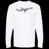 Unisex Gold Soft Touch Long Sleeve T-Shirt Thumbnail