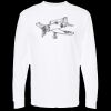 Unisex Gold Soft Touch Long Sleeve T-Shirt Thumbnail