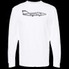 Unisex Gold Soft Touch Long Sleeve T-Shirt Thumbnail
