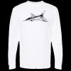 Unisex Gold Soft Touch Long Sleeve T-Shirt Thumbnail