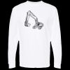 Unisex Gold Soft Touch Long Sleeve T-Shirt Thumbnail