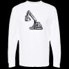 Unisex Gold Soft Touch Long Sleeve T-Shirt Thumbnail