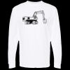 Unisex Gold Soft Touch Long Sleeve T-Shirt Thumbnail