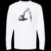 Unisex Gold Soft Touch Long Sleeve T-Shirt Thumbnail