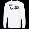 Unisex Gold Soft Touch Long Sleeve T-Shirt Thumbnail