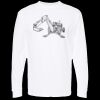 Unisex Gold Soft Touch Long Sleeve T-Shirt Thumbnail