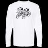 Unisex Gold Soft Touch Long Sleeve T-Shirt Thumbnail