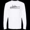 Unisex Gold Soft Touch Long Sleeve T-Shirt Thumbnail