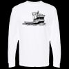 Unisex Gold Soft Touch Long Sleeve T-Shirt Thumbnail
