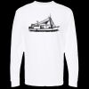 Unisex Gold Soft Touch Long Sleeve T-Shirt Thumbnail