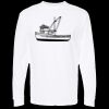 Unisex Gold Soft Touch Long Sleeve T-Shirt Thumbnail