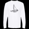 Unisex Gold Soft Touch Long Sleeve T-Shirt Thumbnail