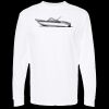 Unisex Gold Soft Touch Long Sleeve T-Shirt Thumbnail