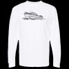 Unisex Gold Soft Touch Long Sleeve T-Shirt Thumbnail