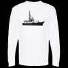 Unisex Gold Soft Touch Long Sleeve T-Shirt Thumbnail