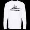 Unisex Gold Soft Touch Long Sleeve T-Shirt Thumbnail