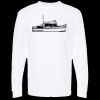 Unisex Gold Soft Touch Long Sleeve T-Shirt Thumbnail