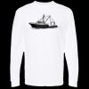Unisex Gold Soft Touch Long Sleeve T-Shirt Thumbnail