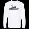 Unisex Gold Soft Touch Long Sleeve T-Shirt Thumbnail