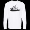 Unisex Gold Soft Touch Long Sleeve T-Shirt Thumbnail