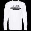 Unisex Gold Soft Touch Long Sleeve T-Shirt Thumbnail