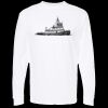 Unisex Gold Soft Touch Long Sleeve T-Shirt Thumbnail