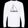 Unisex Gold Soft Touch Long Sleeve T-Shirt Thumbnail