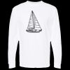 Unisex Gold Soft Touch Long Sleeve T-Shirt Thumbnail