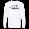 Unisex Gold Soft Touch Long Sleeve T-Shirt Thumbnail