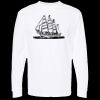 Unisex Gold Soft Touch Long Sleeve T-Shirt Thumbnail