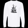 Unisex Gold Soft Touch Long Sleeve T-Shirt Thumbnail