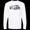 Unisex Gold Soft Touch Long Sleeve T-Shirt Thumbnail
