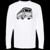 Unisex Gold Soft Touch Long Sleeve T-Shirt Thumbnail