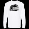 Unisex Gold Soft Touch Long Sleeve T-Shirt Thumbnail