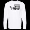 Unisex Gold Soft Touch Long Sleeve T-Shirt Thumbnail