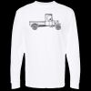 Unisex Gold Soft Touch Long Sleeve T-Shirt Thumbnail