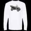 Unisex Gold Soft Touch Long Sleeve T-Shirt Thumbnail