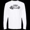 Unisex Gold Soft Touch Long Sleeve T-Shirt Thumbnail