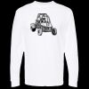 Unisex Gold Soft Touch Long Sleeve T-Shirt Thumbnail