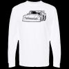Unisex Gold Soft Touch Long Sleeve T-Shirt Thumbnail
