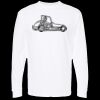 Unisex Gold Soft Touch Long Sleeve T-Shirt Thumbnail