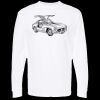 Unisex Gold Soft Touch Long Sleeve T-Shirt Thumbnail