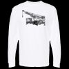 Unisex Gold Soft Touch Long Sleeve T-Shirt Thumbnail