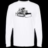Unisex Gold Soft Touch Long Sleeve T-Shirt Thumbnail