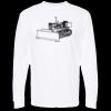Unisex Gold Soft Touch Long Sleeve T-Shirt Thumbnail